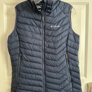 Columbia Quilted Blue Puffer Vest